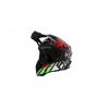 ACERBIS ITALIA ACERBIS prilba STEEL CARBON 22-06 zelená/červená M