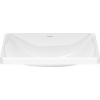 Duravit D-Neo - Vstavané umývadlo pre zabudovanie zhora 600x440 mm, bez prepadu, biela 0358600079