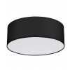 TK Lighting Stropné svietidlo Plafond RONDO BLACK Round 45cm White-Black 15W 4xE27 1088 TK osvetlenie
