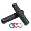 GIANT SWAGE SINGLE LOCK-ON Blue pohodlné MTB gripy s utahovacími kroužky