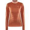 Dámské merino triko CRAFT Adv SubZ Wool Ls 2 oranžová Velikost: S