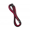 CableMod PRO ModMesh RT-Series 8-Pin PCIe Cable ASUS ROG / Seasonic (600mm) - black / red CM-PRTS-8PCI-N60KKR-3PK-R