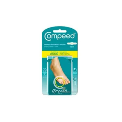 Compeed NÁPLASŤ Na kurie oká hydrokoloidná, stredná 1x10 ks