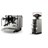 Rocket Espresso Bicocca, stainless silver + Eureka Mignon Libra, CR chrome