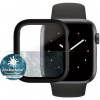 PanzerGlass Full Protection pre Apple Watch 4/5/6 / SE 44mm čierny rámček 3641