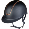 Helma jezdecká Lady Shield HKM, black/rosegold Obvod hlavy: 55-57 cm