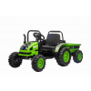 Elektrický Traktor POWER s vlečkou, zelený, Pohon zadných kolies