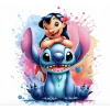 CUKROVÁ TLAČ jedlý obrázok na tortu Cukrová hmota Stich sticz stitch lilo 92 + MENO