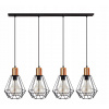 Stropná lampa, luster nad čiernou tabuľkou 30-121 LED (Stropná lampa, luster nad čiernou tabuľkou 30-121 LED)