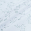 Bavlnené plátno P0960 biele, šedé lúčne kvety, š.140