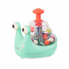 Svietiaci a jazdiaci slimák s guličkami B.Toys BX1561