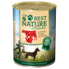 Best Nature Dog Adult 6 × 400 g - morčacie, hovädzie a mrkva