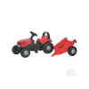Rolly Toys šlapke traktor Case s prívesom