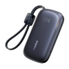 Baseus – Power Bank EnerFill FC21 Qpow 3 Ultra powerbanka s odpojiteľným káblom 10000 mAh 45W USB + USB-C – kozmická čierna