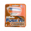 Gillette Fusion Power náhradné brity na holenie 4 ks