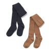 2 páry detské merino pančucháče Robin Navy WHEAT Veľkosť: 110/116