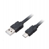 AKASA - USB 2.0 typ C na typ A kabel - 30 cm (AK-CBUB43-03BK)