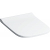 Geberit Smyle Square wc dosky s pomalým sklápaním biela 500.687.01.1