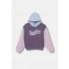 Detská bavlnená mikina United Colors of Benetton 3J68C204W.G.seasonal fialová 120