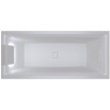 Riho Still Square LED obdĺžniková vaňa 180x80 cm biela B099004005
