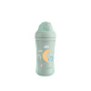 KikkaBoo Hrnček so silikónovou slamkou 220ml 8m+ Moony me Variant: Mint