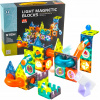 Magnetické kocky Doris Magnetické kocky Guličková Dráha Svietiace, 75 dielikov 75
