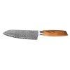 G21 Nôž Gourmet Damascus 17 cm, Santoku, rukoväť zebrawood NB-P2699-SAN
