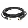 Klotz AS-EX30300 (Predlžovací slúchadlový kábel, Jack 3,5 stereo male - Jack 6,3 stereo female, 3 m)