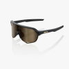 Okuliare 100% S2 Matte Black Soft Gold Mirror