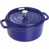Staub La Cocotte 24cm okrúhly, tmavomodrý, hrniec liatinový