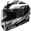 Integrální helma Schuberth S3 Storm černá/bílá/stříbrná XL