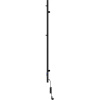 Mexen Pino elektrický radiátor s držiakmi na uteráky 1405 x 32 mm, 75 W, čierny - W301-1405-032-00-70