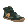Barefoot detské zimné topánky Develab - BF Soft Shoe 2 WP Forest zelene
