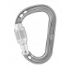Karabína Rocha Screw-Lock (sivá) Petzl