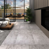 vidaXL Samolepiace podlahové dosky z PVC 5,21 m² 2 mm zemitá sivá - Sivá - 71128-25895