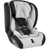 tectake 405362 autosedačka sophie s bočnou ochranou proti nárazu - svetlo šedá/čierna