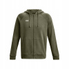 Under Armour Mikina s kapucňou UA Rival Fleece FZ Hoodie-GRN 1379767-390
