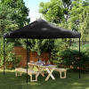 zahrada-XL Skladací pop-up párty stan čierny 292x292x315 cm 4004920