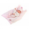 Llorens 63556 NEW BORN HOLČIČKA - realistická bábika bábätko s celovinylovým telom 35 cm