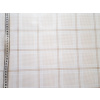 PVC gumený OBRUS 140cm v šírke - Jemná hnedá kocka