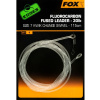 Fox Fluorocarbon Fused leader 30lb - size 7 kwik change swivel 115cm