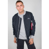 ALPHA INDUSTRIES Bunda MA-1 TTC - rep. blue (126101/07) Veľkosť: S/Regular