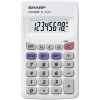 Sharp EL-233S vrecková kalkulačka, displej (počet míst) 8, na batérie, biela; EL233S