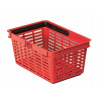 DURABLE Nákupný košík, plastový, 19 l, červená