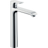 HANSGROHE Metris páková batéria pre umývadlové misy, s odtokovou súpravou s tiahlom, výška výtoku 254 mm, chróm, 31082000