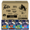 Purina mokré krmivo mix príchutí 10,2 kg (Felix Fantastic Wiejskie Smaki W Jelly 120x85g)