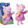 HOLLYWOOD Plyšové prasiatko so zvukom - dobrú noc - Prasiatko Peppa - 28 cm