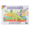 Omaľovánka dinosaury a5/ks