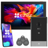 Videovrátnik Ezviz CP7 čierny Wi-Fi s dotykovou obrazovkou a RFID