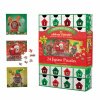 Eurographics Puzzle Adventný kalendár Vianočné psíky 24x50 dielikov